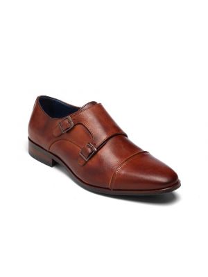 Berkelmans Monaco Cognac Calfs 2 gespen