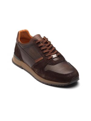 Berkelmans Narellan DBruin Suede Sneaker combi