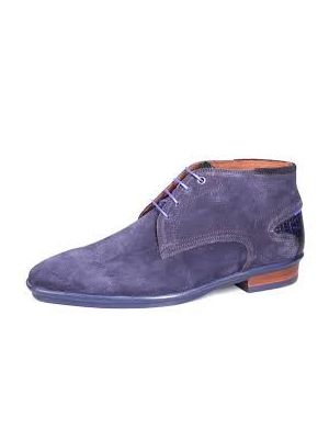 v Bommel Boot BlueSuede combi 759H