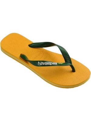 Havaianas Brasil Logo Pop Yellow