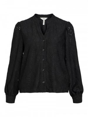 Object objfeodora marika l/s shirt noos black