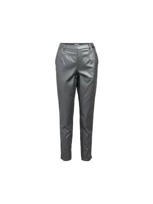 Object objbelle lisa coated pant glitter nickel