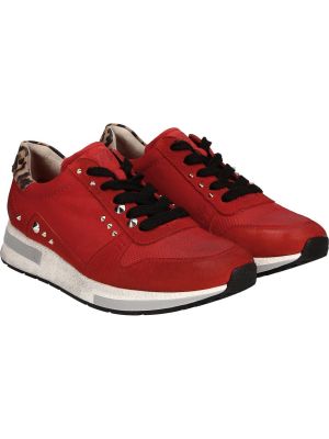 Paul Green 4796-035 sneaker Roodsuedecombi