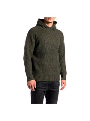 Replay mesh knitwear military