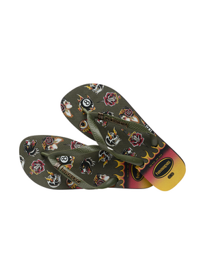 Havaianas Top Tribo Black/Moss